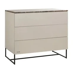 Kidsmill Intense II Commode 3L Mat Oatmeal - Zwart - Warm Taupe Clearance