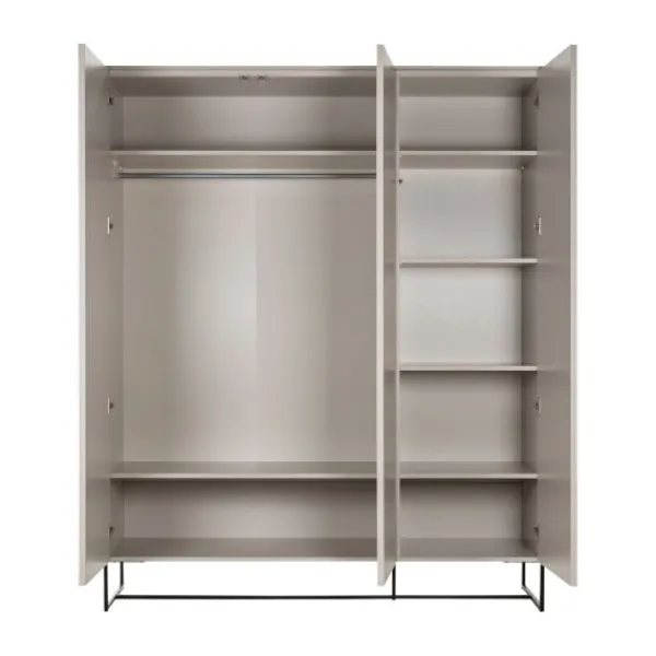 Kidsmill Intense II Kledingkast 3-Deurs - Oatmeal New