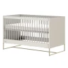 Kidsmill Intense II Ledikant 70 x 140 - Oatmeal / Patinated Brass Best
