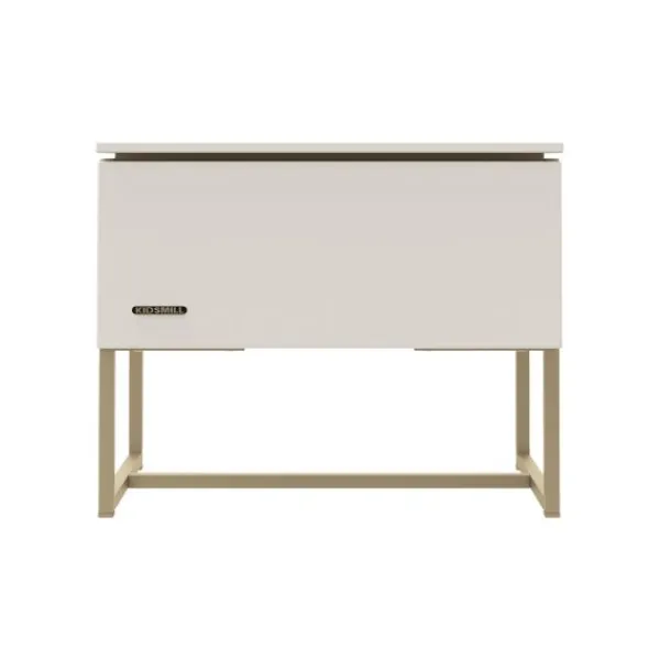 Kidsmill Intense II Nachtkastje - Oatmeal / Patinated Brass Discount