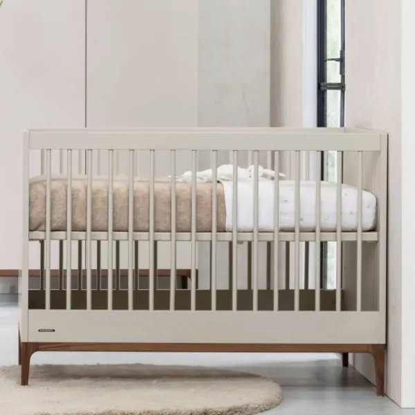 Kidsmill Intense Ledikant - 60 x 120 cm - Oatmeal/Walnoot Sale