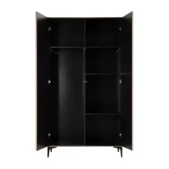 Kidsmill Levi Babykamer Incl. Rechte Potenset Walnoot | Ledikant 60 x 120 cm + Commode Discount