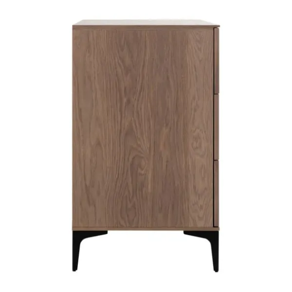 Kidsmill Levi Babykamer Incl. Rechte Potenset Walnoot | Ledikant 60 x 120 cm + Commode Discount