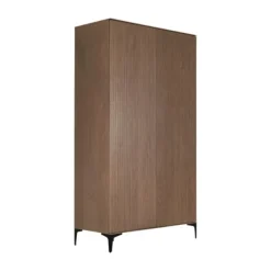 Kidsmill Levi Babykamer Incl. Rechte Potenset Walnoot | Ledikant 60 x 120 cm + Commode Discount