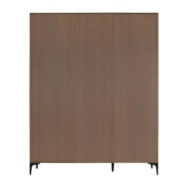 Kidsmill Levi Babykamer Incl. Rechte Potenset Walnoot | Ledikant 60 x 120 cm + Commode Discount