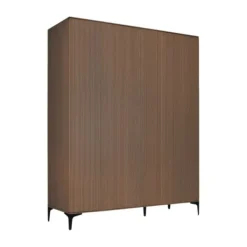 Kidsmill Levi Babykamer Incl. Rechte Potenset Walnoot | Ledikant 60 x 120 cm + Commode Discount