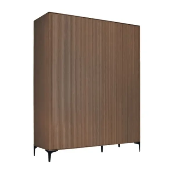 Kidsmill Levi Babykamer Incl. Rechte Potenset Walnoot | Ledikant 60 x 120 cm + Commode Discount