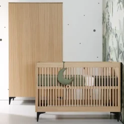 Kidsmill Levi Ledikant 60 x 120 cm - Incl. Rechte Poot - Naturel Eiken Sale