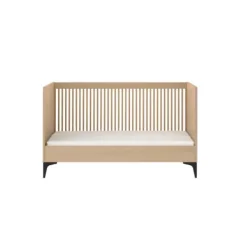 Kidsmill Levi Ledikant 60 x 120 cm - Incl. Rechte Poot - Naturel Eiken Sale