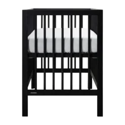 Kidsmill Pure Wood Ledikant Zwart Geborsteld 60 x 120 Cm Outlet