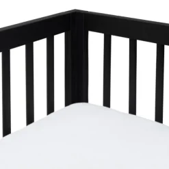 Kidsmill Pure Wood Ledikant Zwart Geborsteld 60 x 120 Cm Outlet