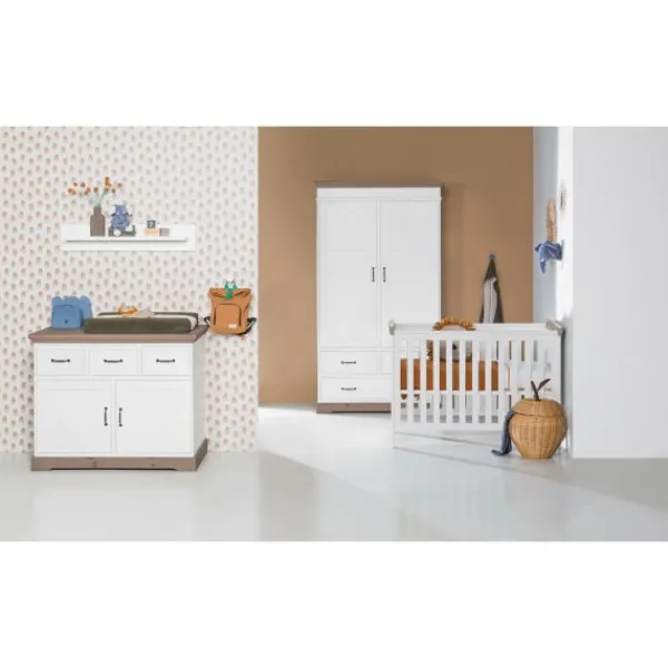 Kidsmill Savigno Babybed Grijs Zonder Kruis 60 x 120 cm