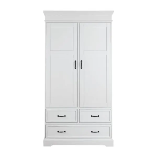 Kidsmill Savigno Kledingkast 2-Deurs Wit Zonder Kruis Sale