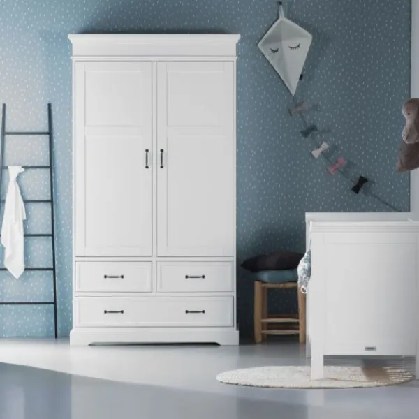 Kidsmill Savigno Kledingkast 2-Deurs Wit Zonder Kruis Sale