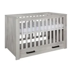 Kidsmill Sem Nautic Babykamer Grijs | Bed 60 x 120 cm + Commode Sale