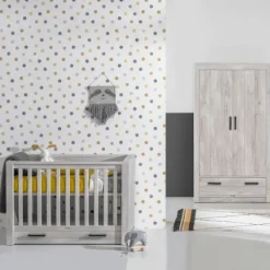 Kidsmill Sem Nautic Grijs Kledingkast 2-Deurs Discount