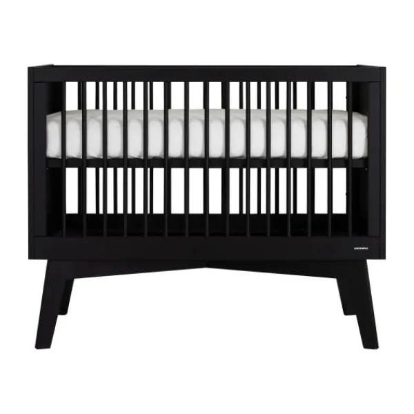 Kidsmill Sixties Babybed Zwart Mat 60 x 120 cm Hot