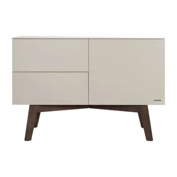 Kidsmill Sixties Babykamer Oatmeal / Walnoot | Bed 60 x 120 cm + Commode Sale