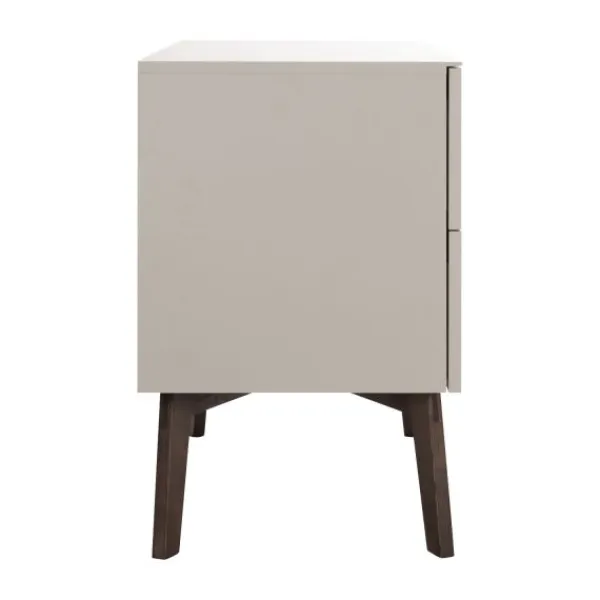 Kidsmill Sixties Babykamer Oatmeal / Walnoot | Bed 60 x 120 cm + Commode Sale