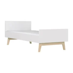 Kidsmill Sixties Bed Wit Mat / Naturel 90 x 200 cm Sale