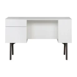 Kidsmill Sixties Kinderkamer Wit Mat / Walnoot | Bed 90 x 200 cm + Kast 2-Deurs Outlet