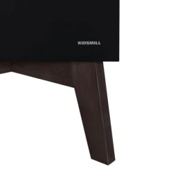 Kidsmill Sixties Nachtkastje Zwart Mat / Walnoot Hot