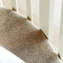 Kidsmill Soft Elegance II Boxmatras Hoes Rond Ø 90 cm - Iceblue New