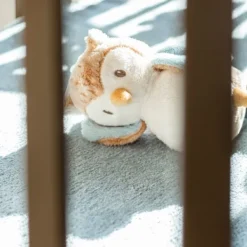 Kidsmill Soft Elegance II Boxmatras Hoes Rond Ø 90 cm - Iceblue New