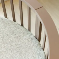 Kidsmill Soft Elegance II Boxmatras Hoes Rond Ø 90 cm - Iceblue New