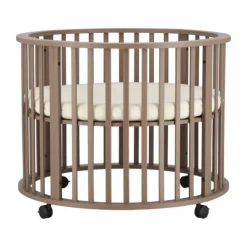 Kidsmill Soft Elegance II Boxmatras Hoes Rond Ø 90 cm - Iceblue New