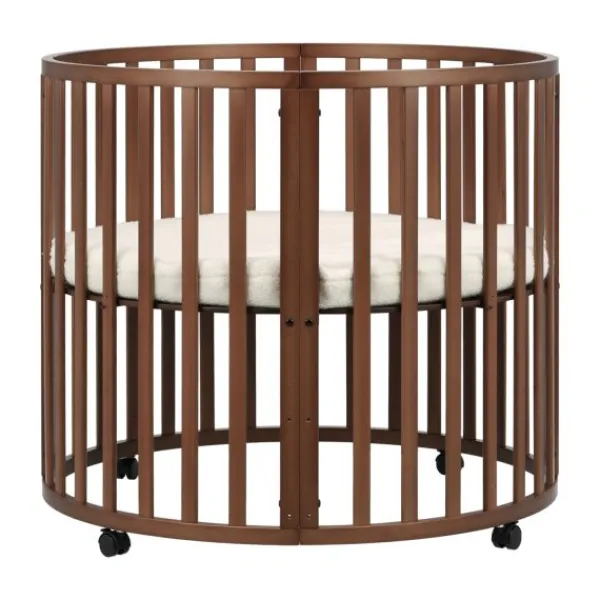 Kidsmill Soft Elegance II Boxmatras Hoes Rond Ø 90 cm - Iceblue New