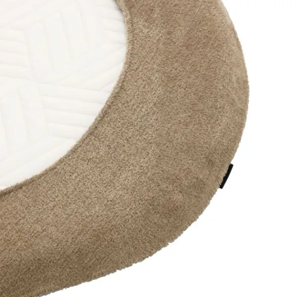 Kidsmill Soft Elegance II Boxmatras Hoes Rond Ø 90 cm - Iceblue New