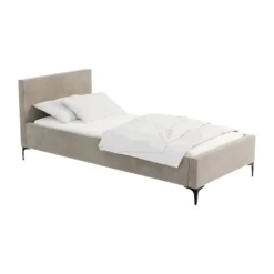 Kidsmill Square+ Bed - 120 x 200 cm - Respiro - Grey Best