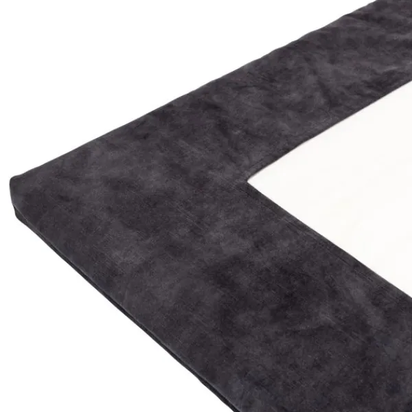 Kidsmill Velours Boxmatras Hoes Natural 75 x 95 cm Outlet