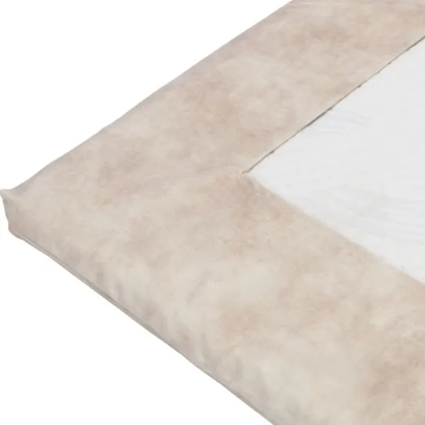 Kidsmill Velours Boxmatras Hoes Natural 75 x 95 cm Outlet