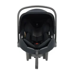 Kidsriver Autostoel - Curve - Clay - 40-87 cm | Kidsriver Isofix Base - Curve Zwart