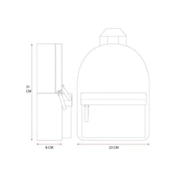 Kidzroom Rugzak - Paris Sweet Cuddles - Sand New