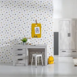 Kinderkamer Sem Nautic Grijs - Bedbank - Bureau Best