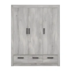 Kinderkamer Sem Nautic Grijs - Bedbank - Bureau Best