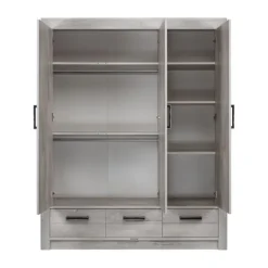 Kinderkamer Sem Nautic Grijs - Bedbank - Bureau Best