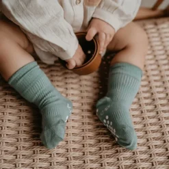 KipKep Anti-slip Blijf-Sokken - 18-24 Maanden - Grey Clearance