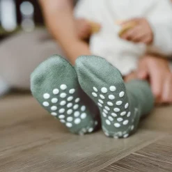 KipKep Anti-slip Blijf-Sokken - 18-24 Maanden - Grey Clearance