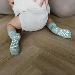 KipKep Anti-slip Blijf-Sokken - 18-24 Maanden - Grey Clearance