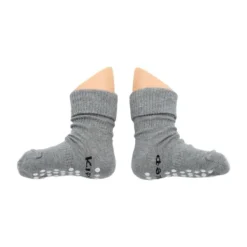 KipKep Anti-slip Blijf-Sokken - 18-24 Maanden - Grey Clearance