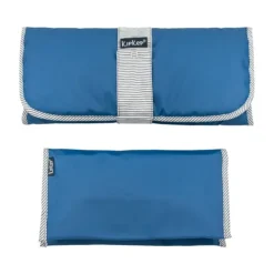 KipKep Napper Verschoonmatje + Luieretui Denim Blue New