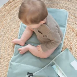 KipKep Napper Verschoonmatje + Luieretui Denim Blue New