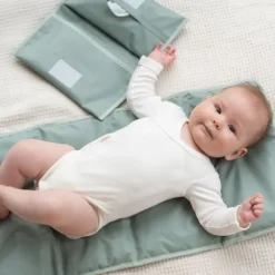 KipKep Napper Verschoonmatje + Luieretui Denim Blue New