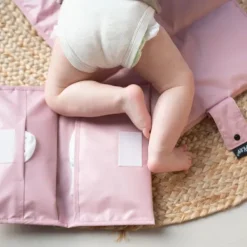 KipKep Napper Verschoonmatje + Luieretui Denim Blue New