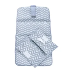 KipKep Napper Verschoonmatje + Luieretui Denim Blue New