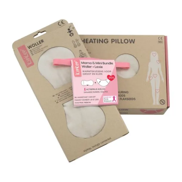 KipKep Warmtekussen Set - Mama & Mini Bundel - Lexie + Woller Regular Sale